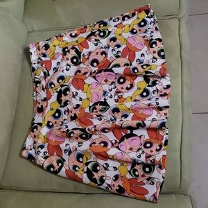Power Puff Girls skater skirt with pockets